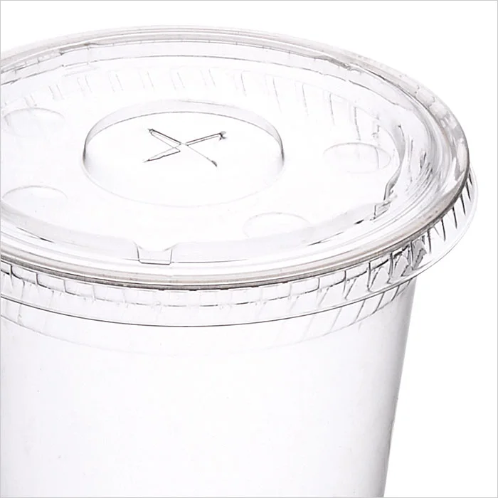 a plastic cup with a lid