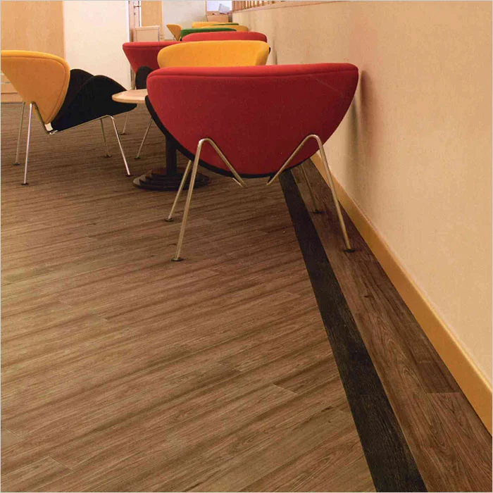 a group of chairs in a room