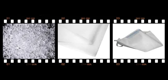 a close-up of a film strip