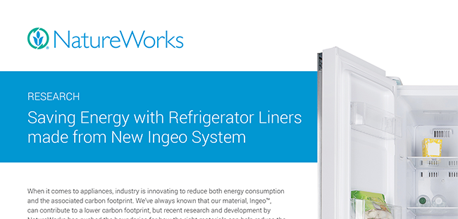 a white rectangular object with blue text